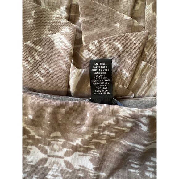 💖INC International Concepts Women's Ruffled Skirt Size S Gray & White - Picture 3 of 5